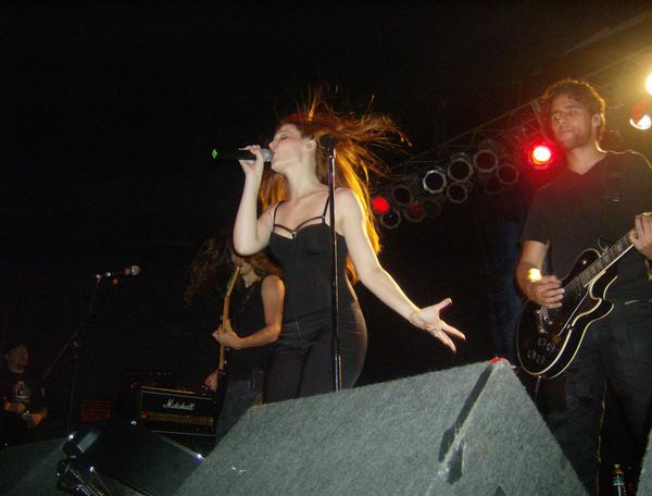 The second night of the EPICA / VISIONS OF ATLANTIS / THE AGONIST tour 