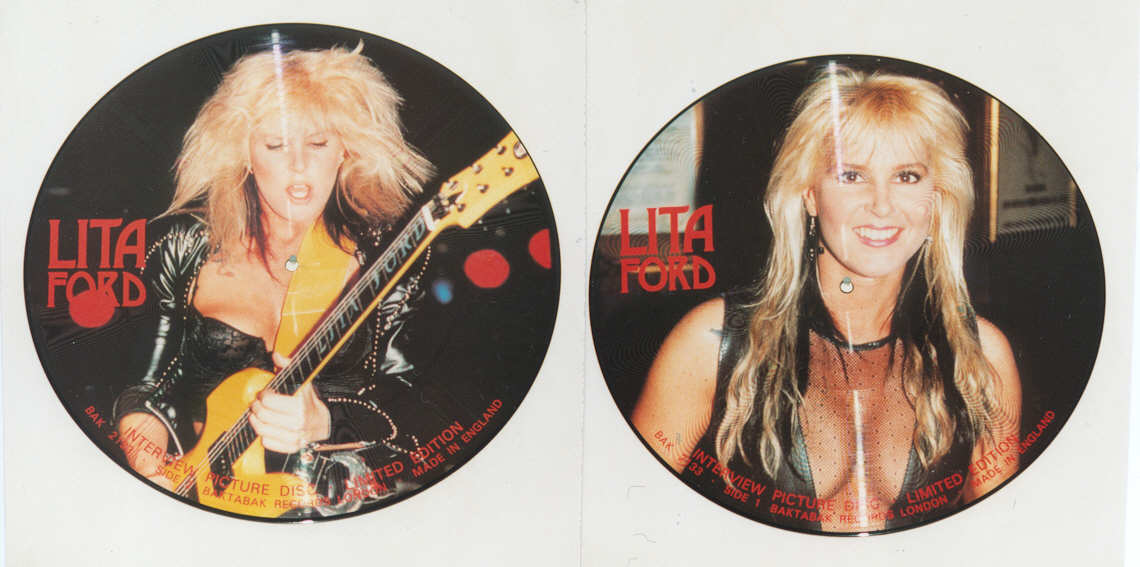 LITA FORD- Shot Of Poison; BMG Music; plastic sleeve + insert; UK; 1991 (12...